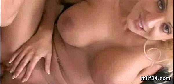  Horny Milf drilled in every hole!